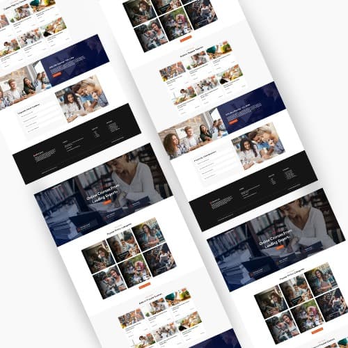 A comprehensive, React-based online learning platform designed for optimal educational engagement. (hover)